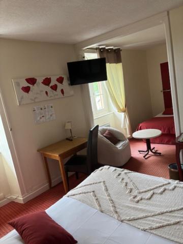 Logis Hotel De La Tour Masseret Экстерьер фото